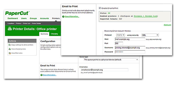 email-to-print-setup