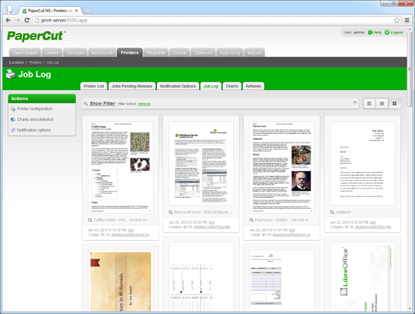 admin-job-log-thumbnails-half Grid view is a great way to locate jobs visually