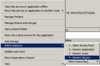 Adding a new Generic Service Resource
