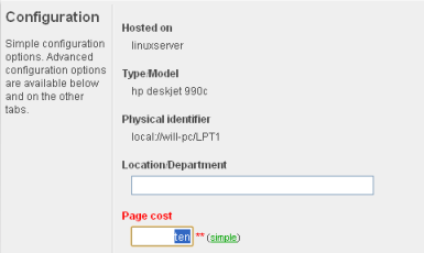 A field highlighted indicating a validation error