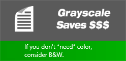 Tile sample: Tip to use grayscale