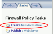 ISA Server 2004/2006 - Creating a new access rule