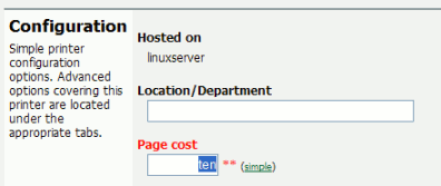 A field highlighted indicating a validation error